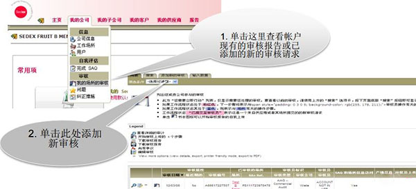 Sedex验厂审核报告上传步骤